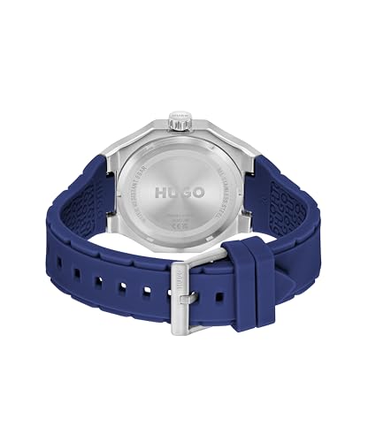 Detalle de HUGO #GRAIL Skeleton Blue Men’s Quartz Watch