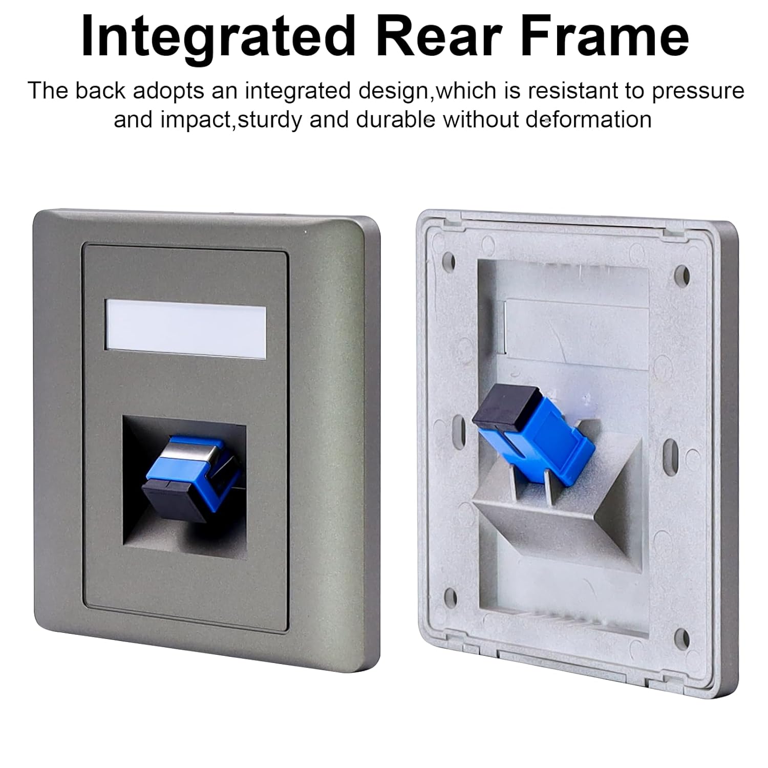 Thumbnail 6 de Maxhood SC Fiber Wall Plate – Simplex SC Connector Panel Mount