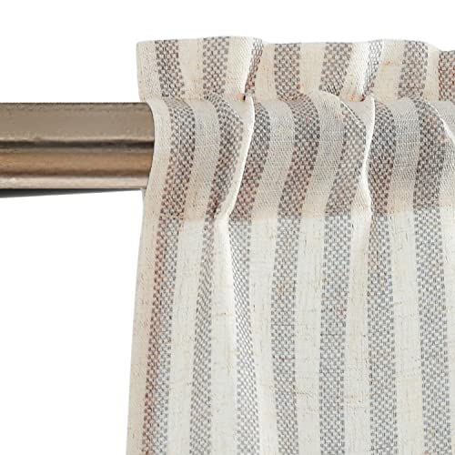 Detalle 2 de Rideau cuisine TOPICK demi brise-bise 125 x 40 cm