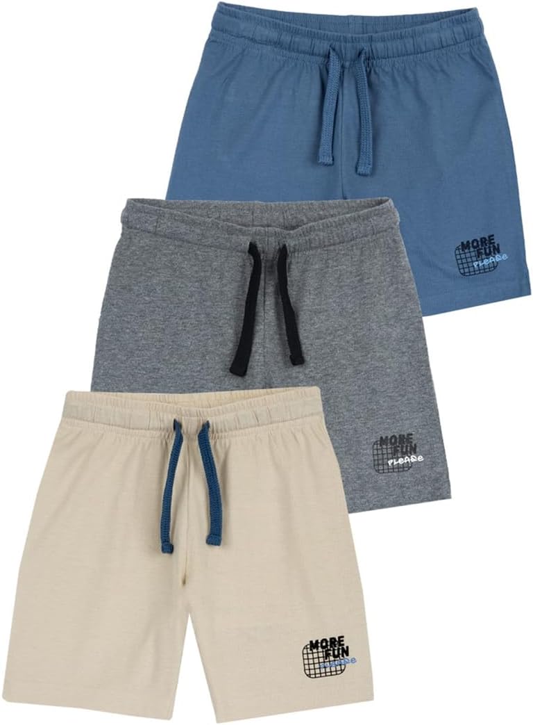 Thumbnail 3 de Chicco Pantaloncini Bambino – Set di 3 Bermuda Comodi in Cotone con Vita Elasticizzata