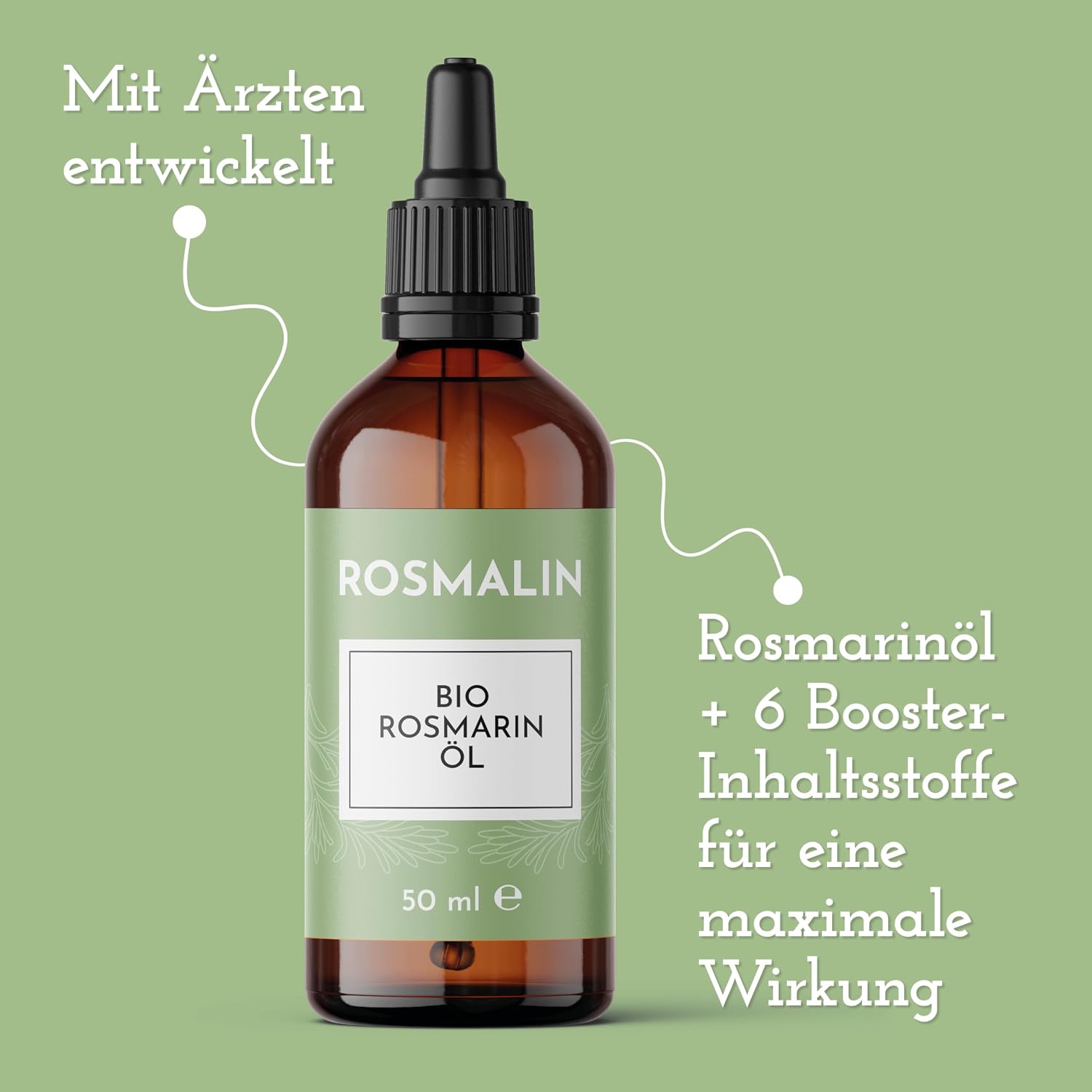 Thumbnail 4 de Rosmalin Rosmarinöl Haare 100% Bio Kopfhautpflegemittel