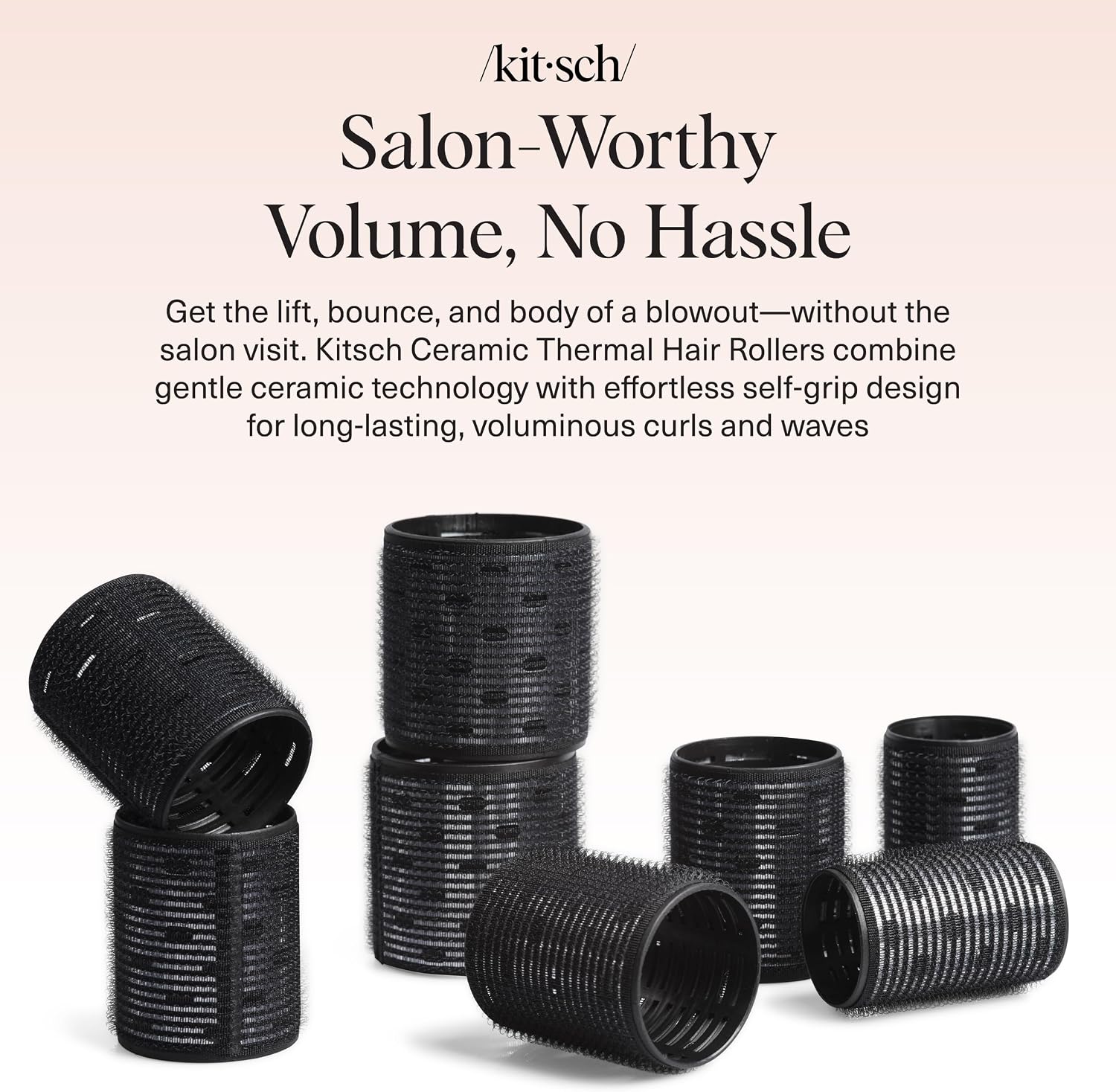 Detalle de Kitsch Ceramic Hair Rollers