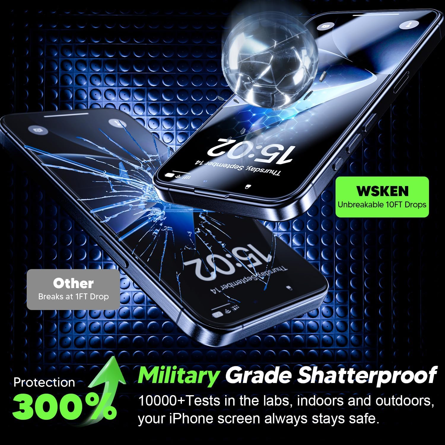 Thumbnail 3 de iPhone 17 Pro Max 9H screen protector