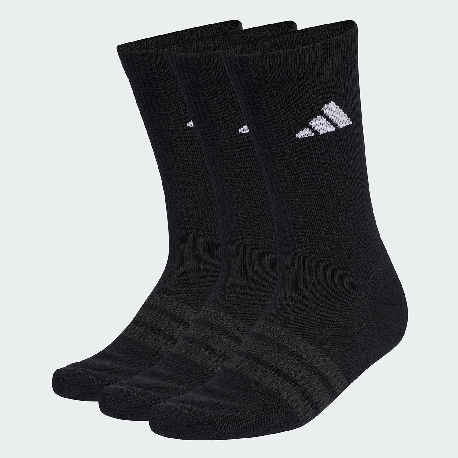 Detalle de adidas CUSHIONED Crew Socks 3 pares 42-45