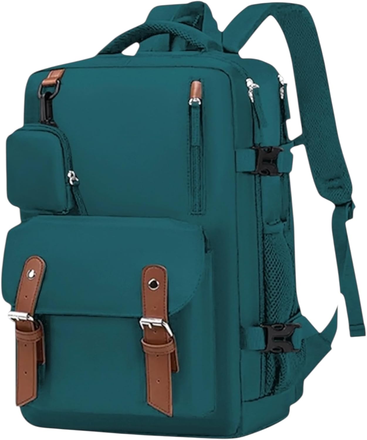 Detalle de Mi Ko Mi Ka Mochila de Viaje Grande: resistencia al agua, compartimento para zapatos y puerto USB