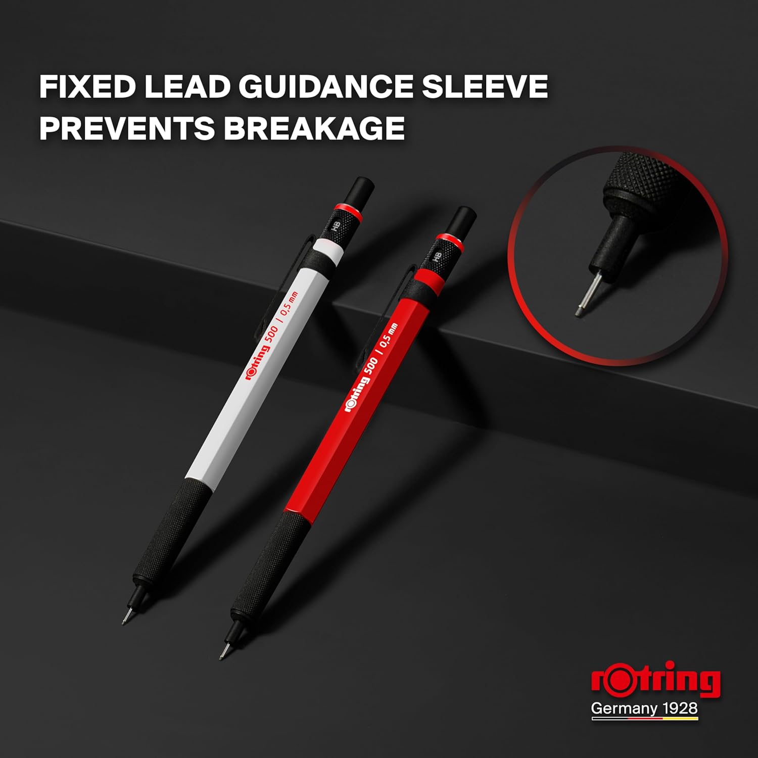 Thumbnail 4 de rOtring 500 Matita meccanica 0,5 mm HB ✏️