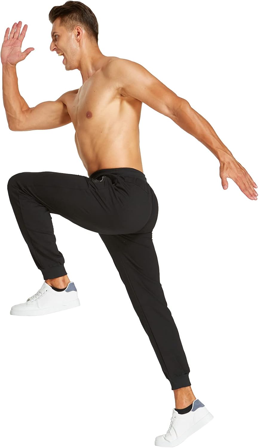Thumbnail 4 de JustSun Jogginghose Herren – Baumwolle mit Reißverschlusstaschen (Sport- und Freizeit)</
