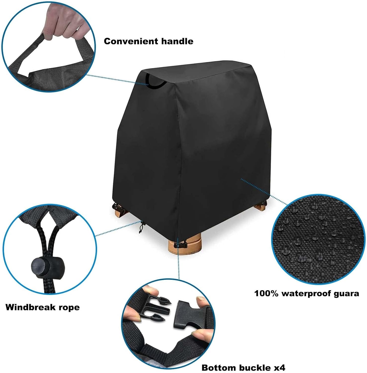 Detalle de AKEfit Kids Water Table Cover 41 x 25 x 33 in
