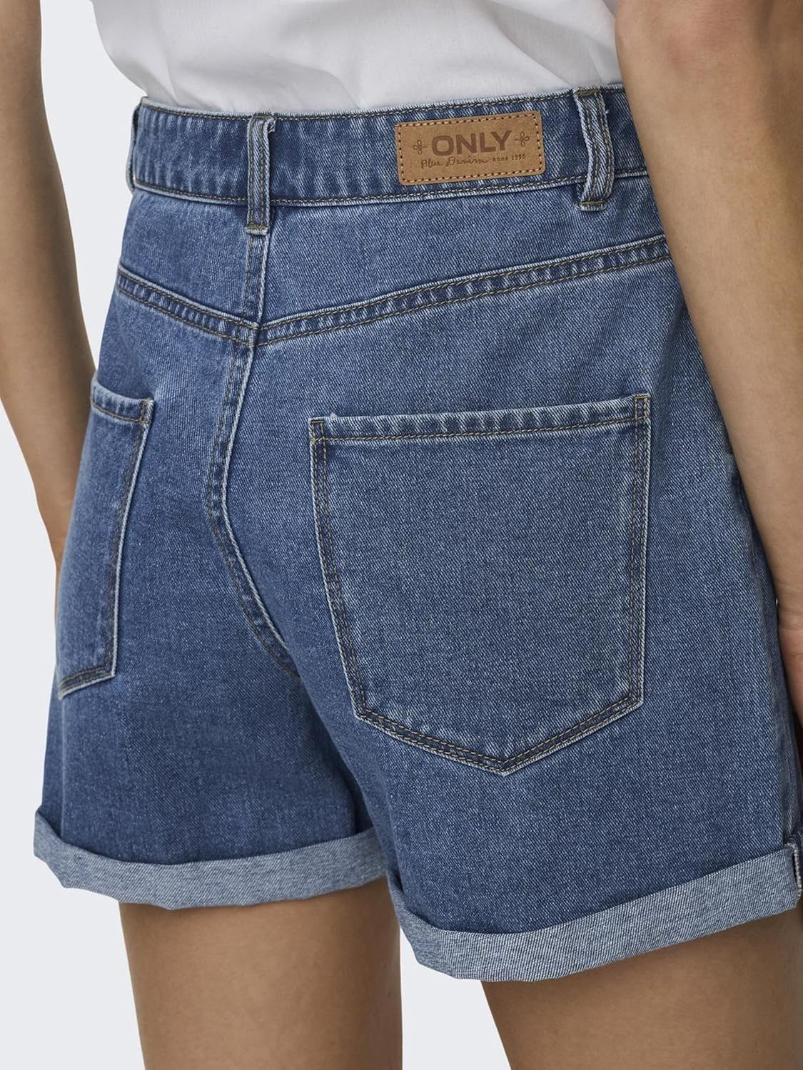 Thumbnail 6 de ONLY Female Jeans-Shorts ONLVEGA Hohe Taille – Normal geschnitten