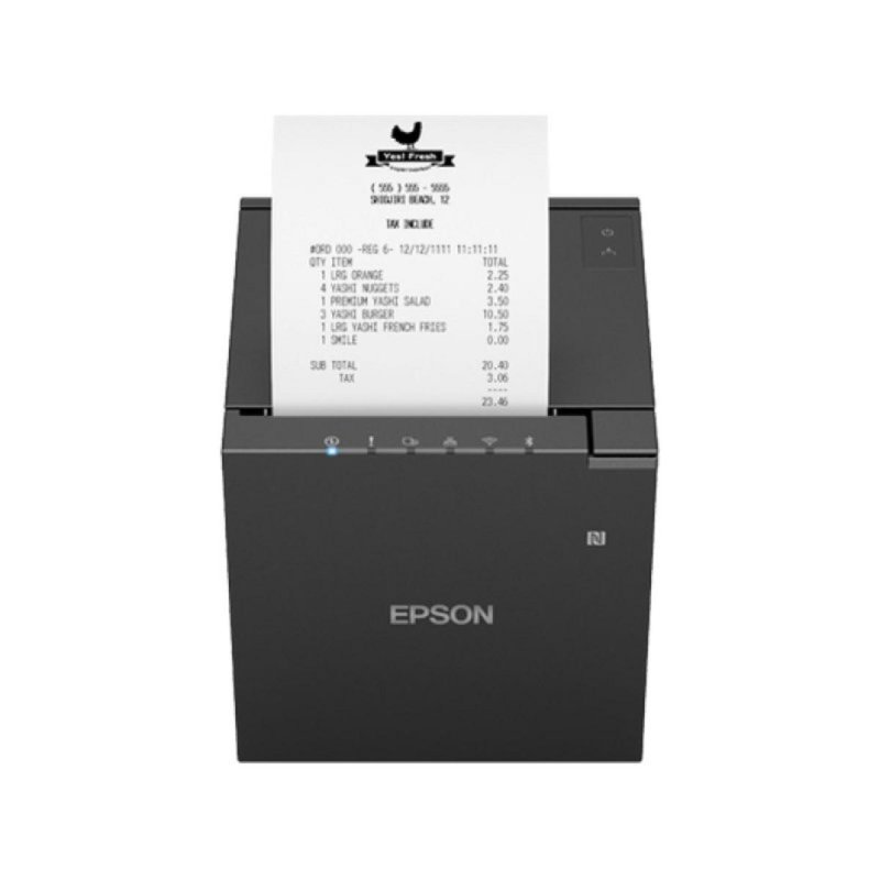 Detalle de Impresora Térmica Wi‑Fi Epson TM-M30III: recibos rápidos y fiables para tu negocio