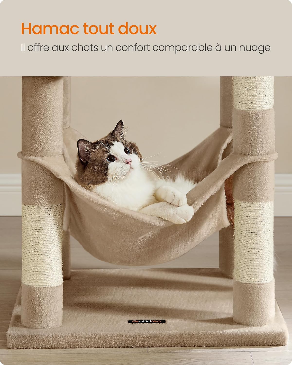 Detalle de Feandrea Arbre à Chat 143 cm PCT161K01