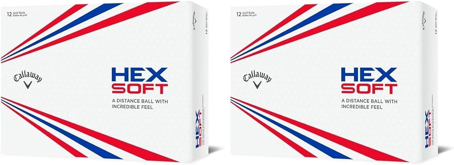 Thumbnail 1 de Callaway Hex Soft Golf Balls 2019 – White, 12 Ball Pack