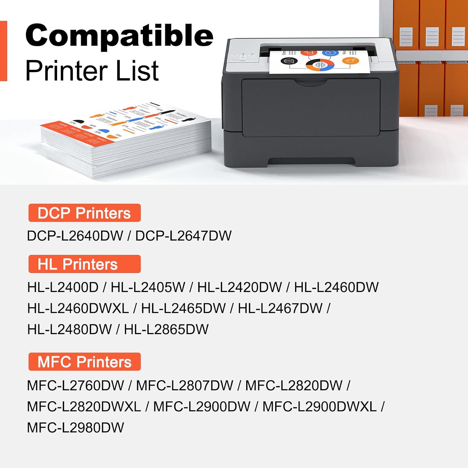 Detalle de v4ink TN830XL4PK TN830XL Black Toner Cartridge 4-Pack with Smart Chip