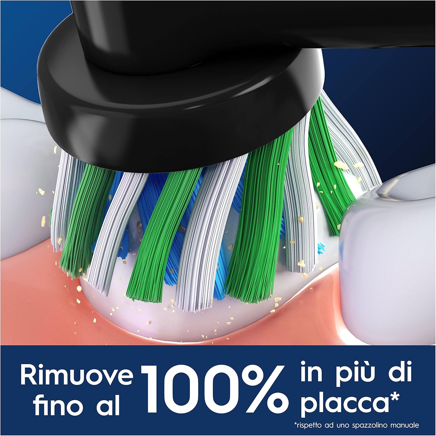 Detalle de Oral-B Testine Pro Cross Action Black 10 pezzi