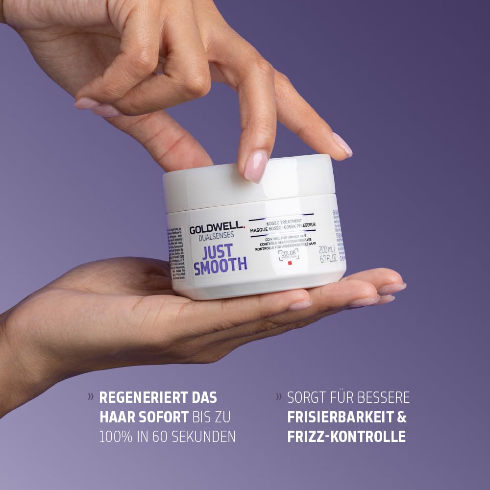 Thumbnail 1 de Goldwell Dualsenses Just Smooth 60 seconds Treatment (500 ml) – pflegende 60-Sekunden-Behandlung