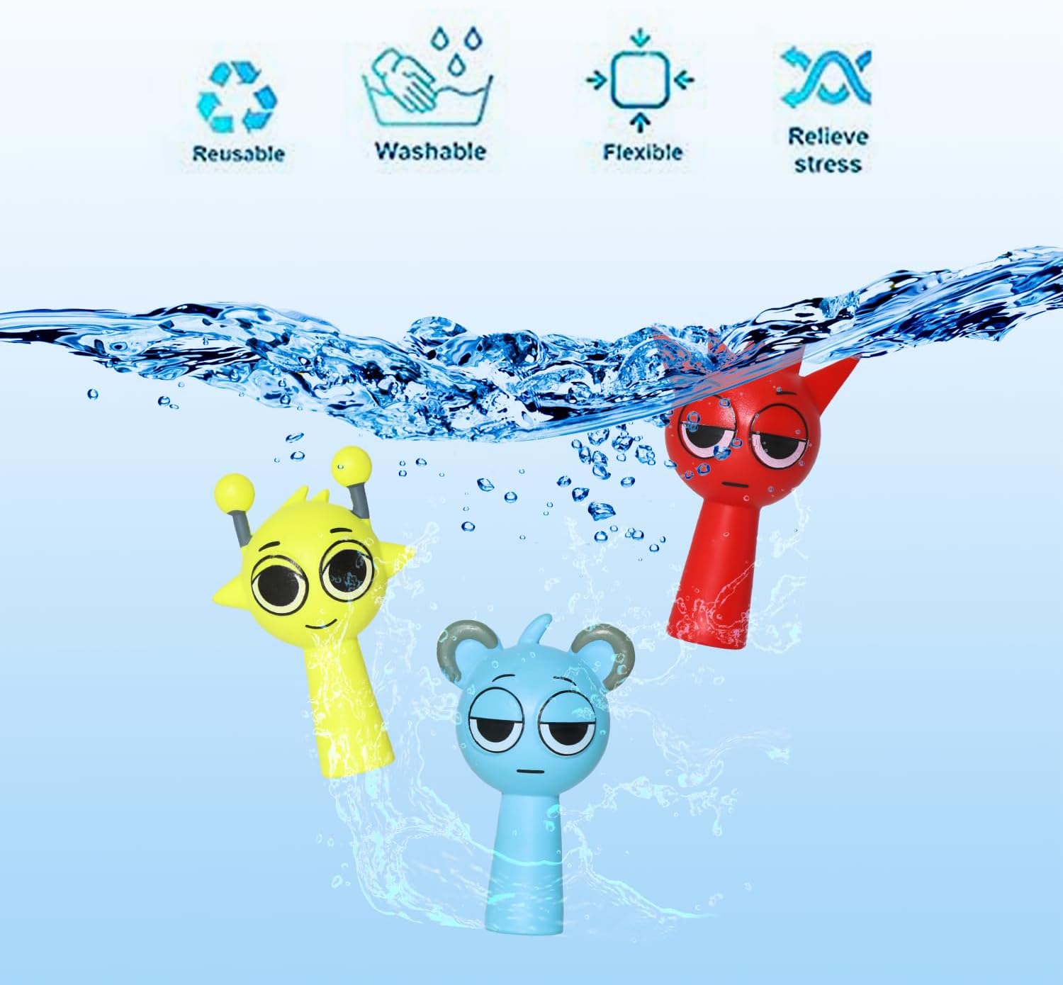 Thumbnail 3 de Sprunki Action Figures 12-Piece Set