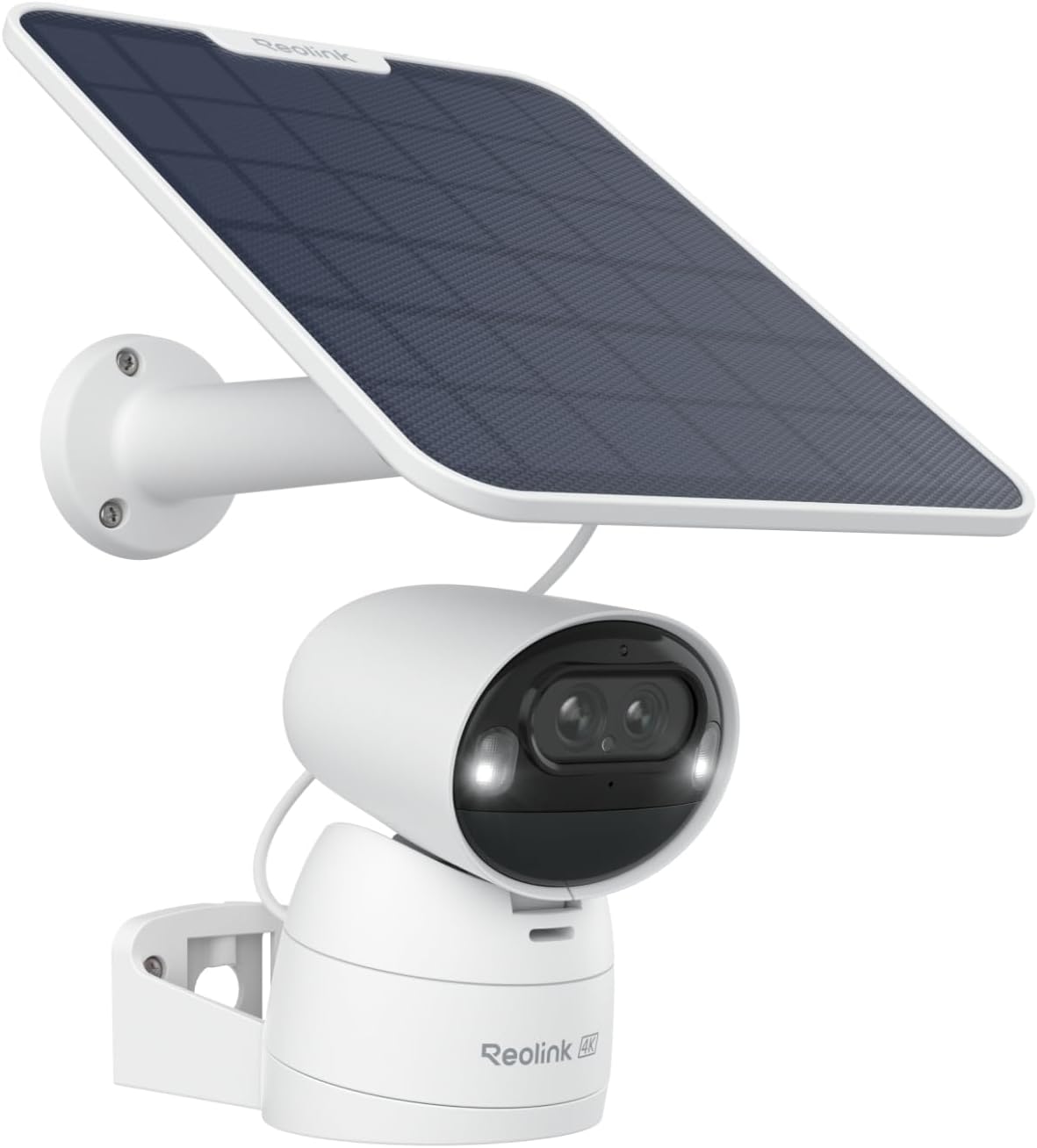 Detalle de Reolink 4K Solar-Überwachungskamera Aussen Akku mit 360° PTZ, Auto-Tracking & Dual Lens (Argus Track+)