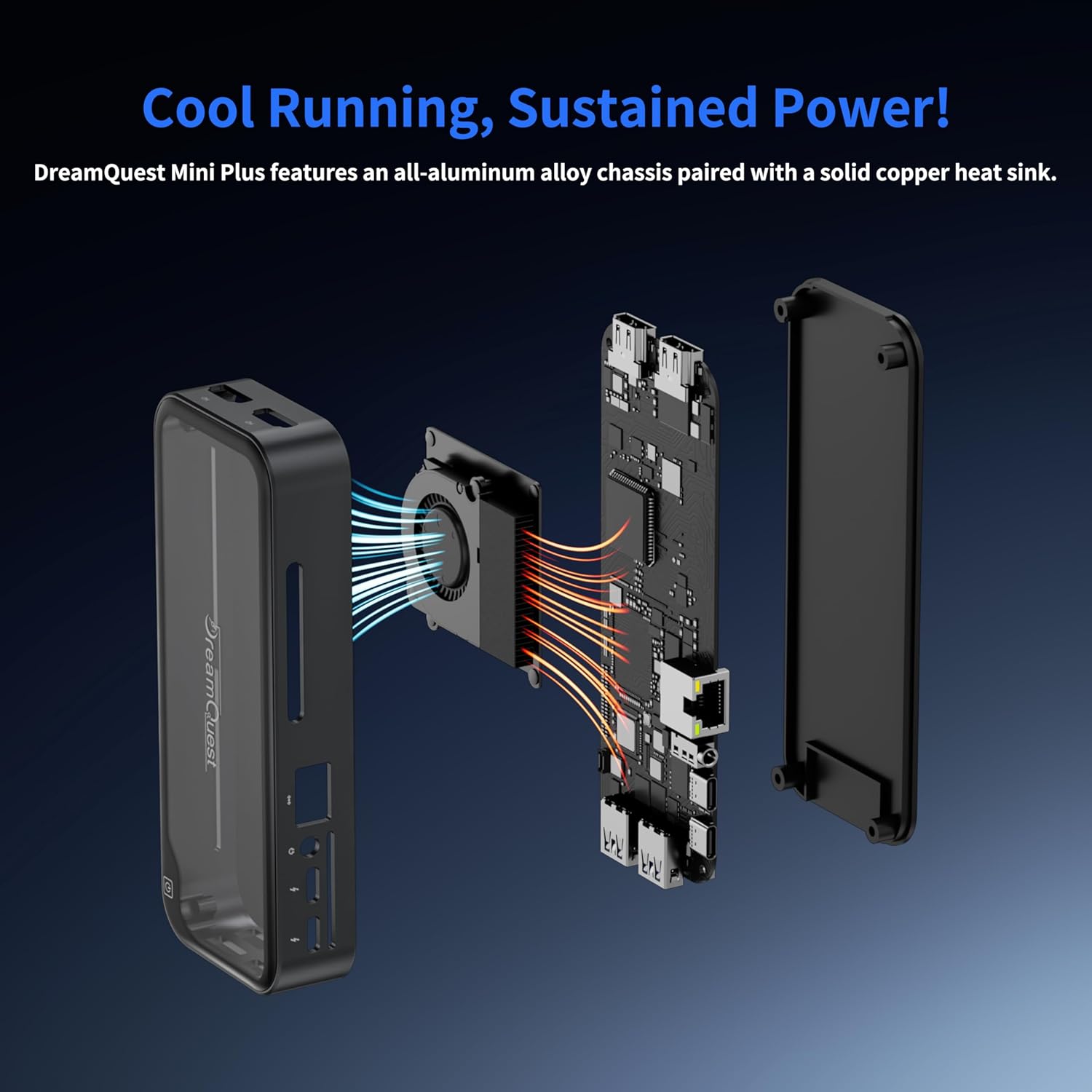 Thumbnail 6 de DreamQuest Ultra Fast Mini PC Intel N95 12GB 512GB