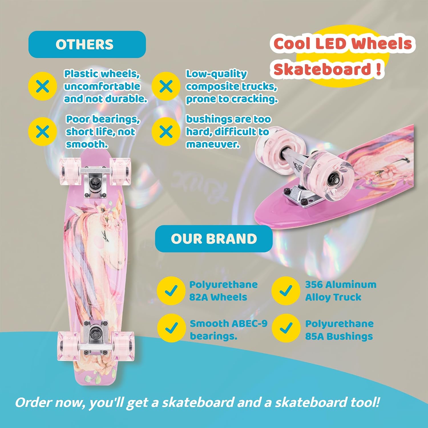 Thumbnail 4 de Arrow Board 31 Zoll Skateboard KMX Serie