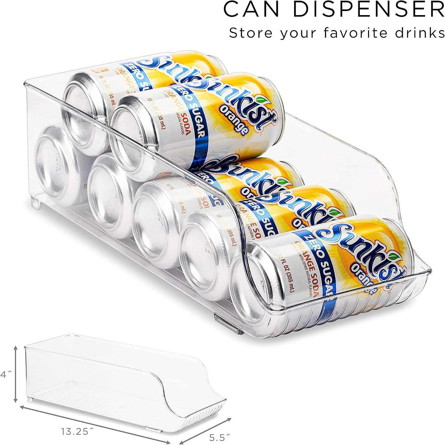 Thumbnail 3 de Sorbus Fridge Bins Stackable Organizer for Pantry