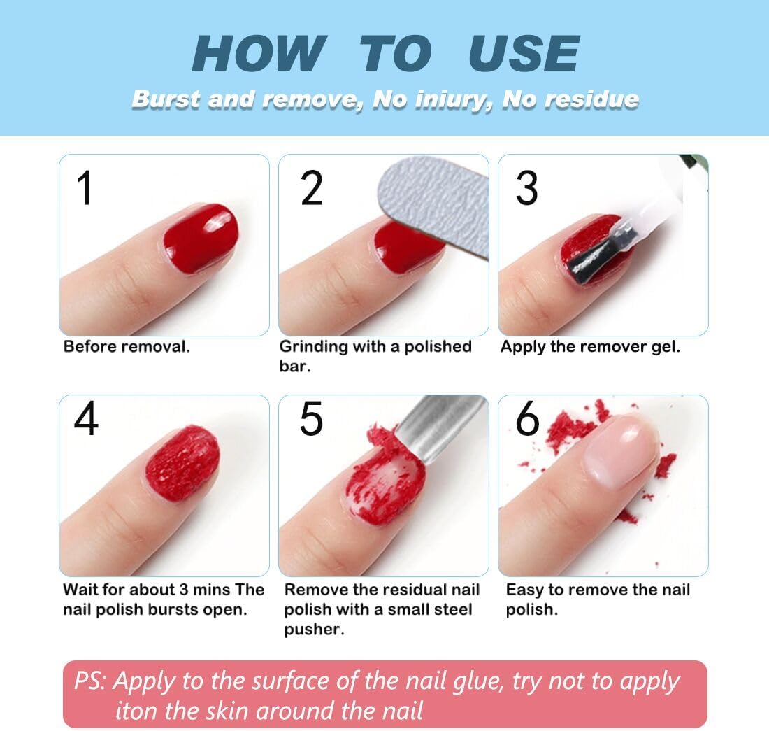 Thumbnail 6 de Dissolvant vernis gel Paquet de 2 💅