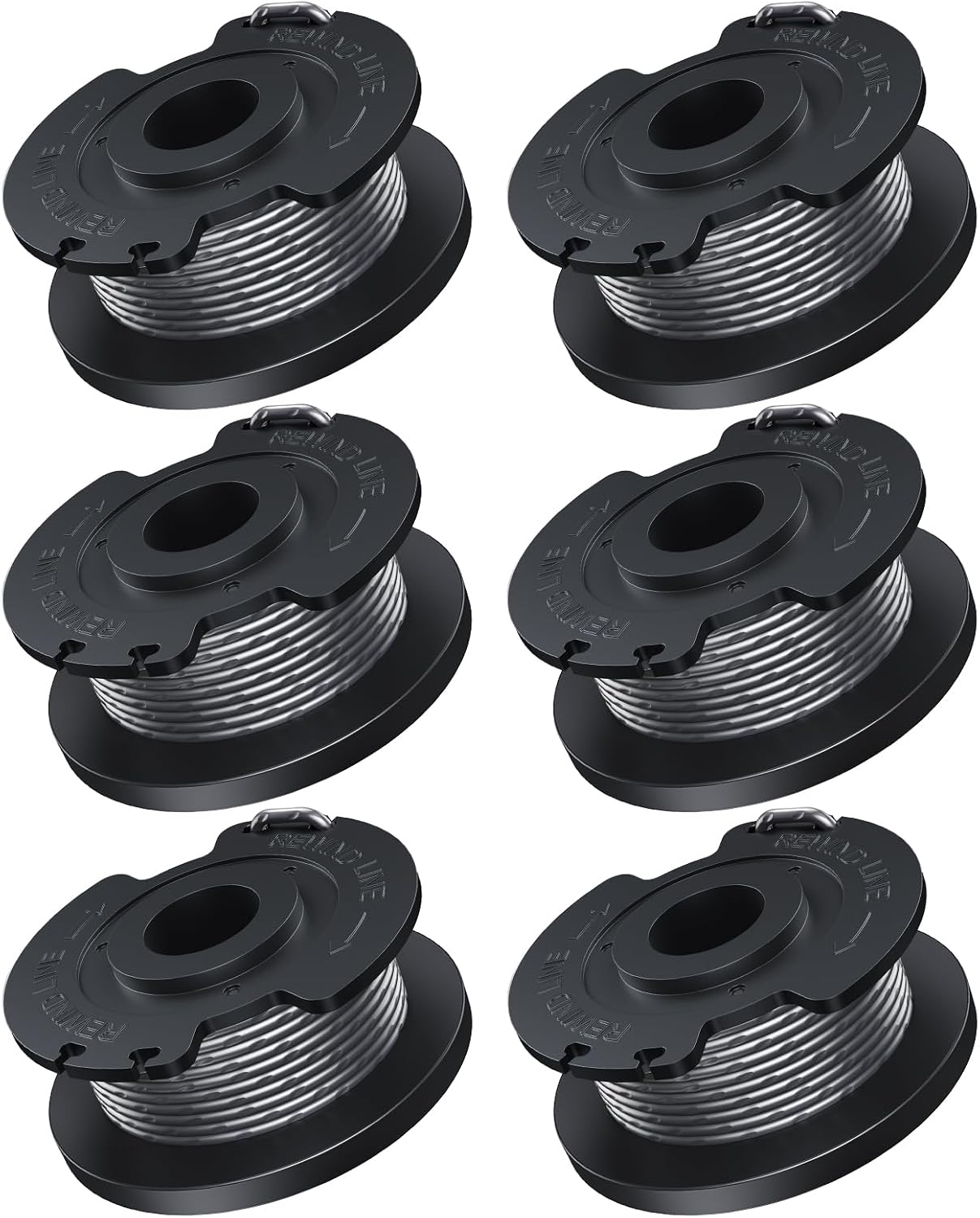 Detalle de YWTESCH Fadenspule Ø1,6 mm × 5 m – Ersatzspule kompatibel mit Bosch EasyGrassCut