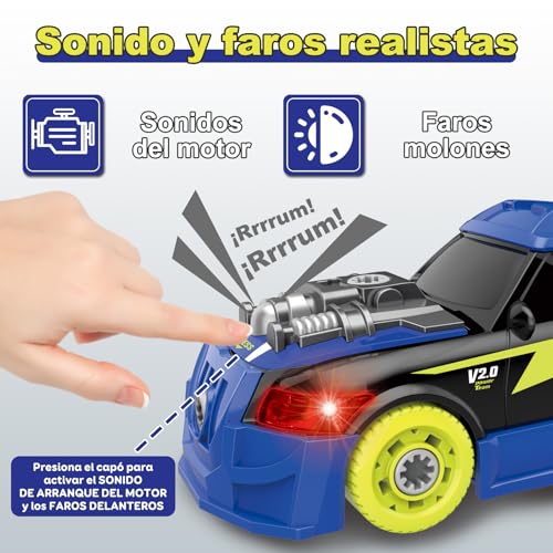 Detalle 2 de Pup Go Coche Construible para Niños 🚗 3+ Años, Luz y Sonidos