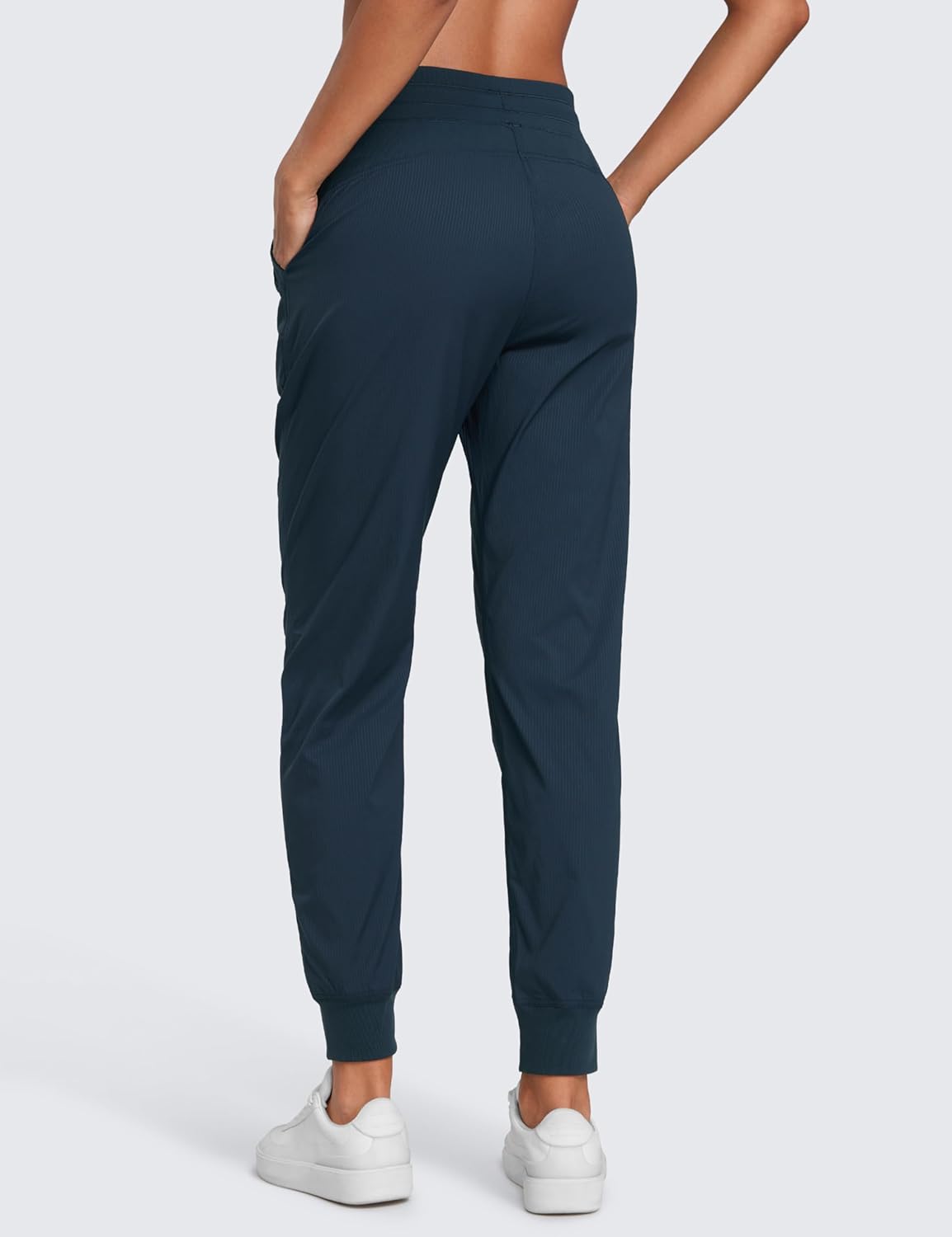 Detalle 2 de CRZ YOGA Joggers d'entraînement légers à taille haute pour femmes avec poches