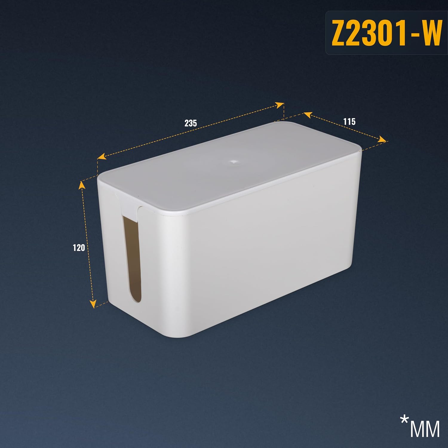 Thumbnail 6 de RICOO Z2301-W organizador de cables 23,5 cm