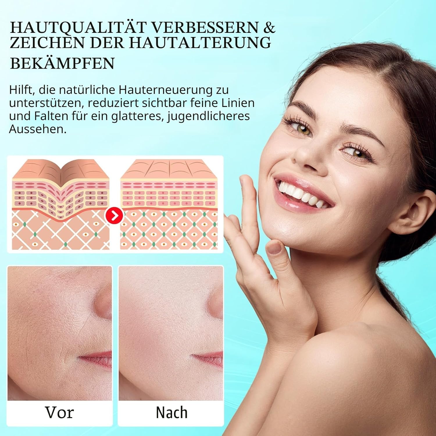 Thumbnail 2 de Hyaluron Serum Hochdosiert 3% 36 Ampullen