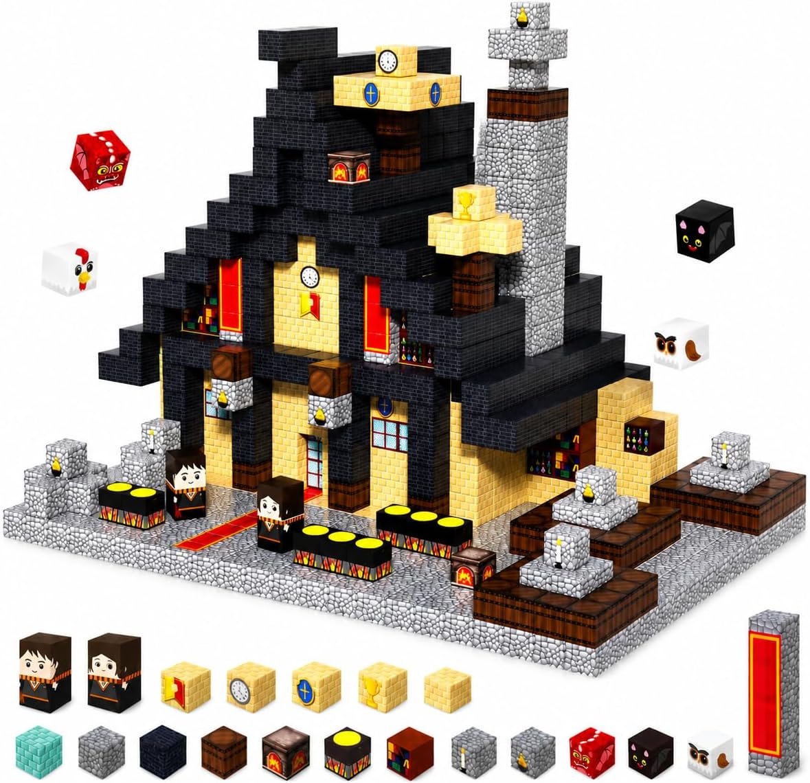Thumbnail 6 de Magnetic Building Blocks, 150-Piece Set