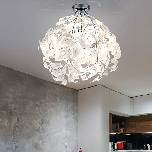 Thumbnail 7 de RL Live Your Light Leavy R60461001, plafonnier nickel, abat-jour plastique