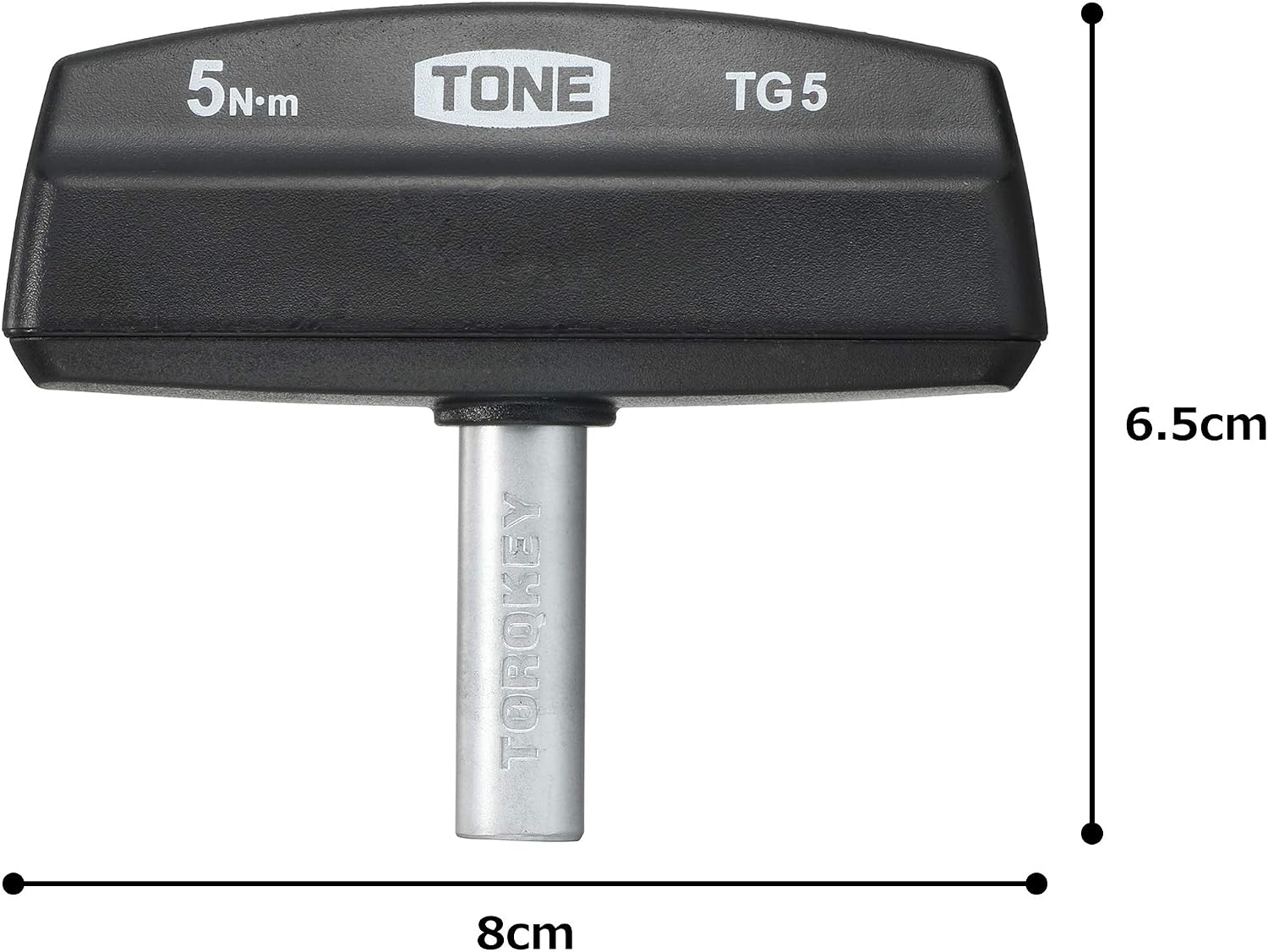 Detalle de トネ(TONE) TG5 トルクグリップ ビット差込式 5N・m・チタンコーティング