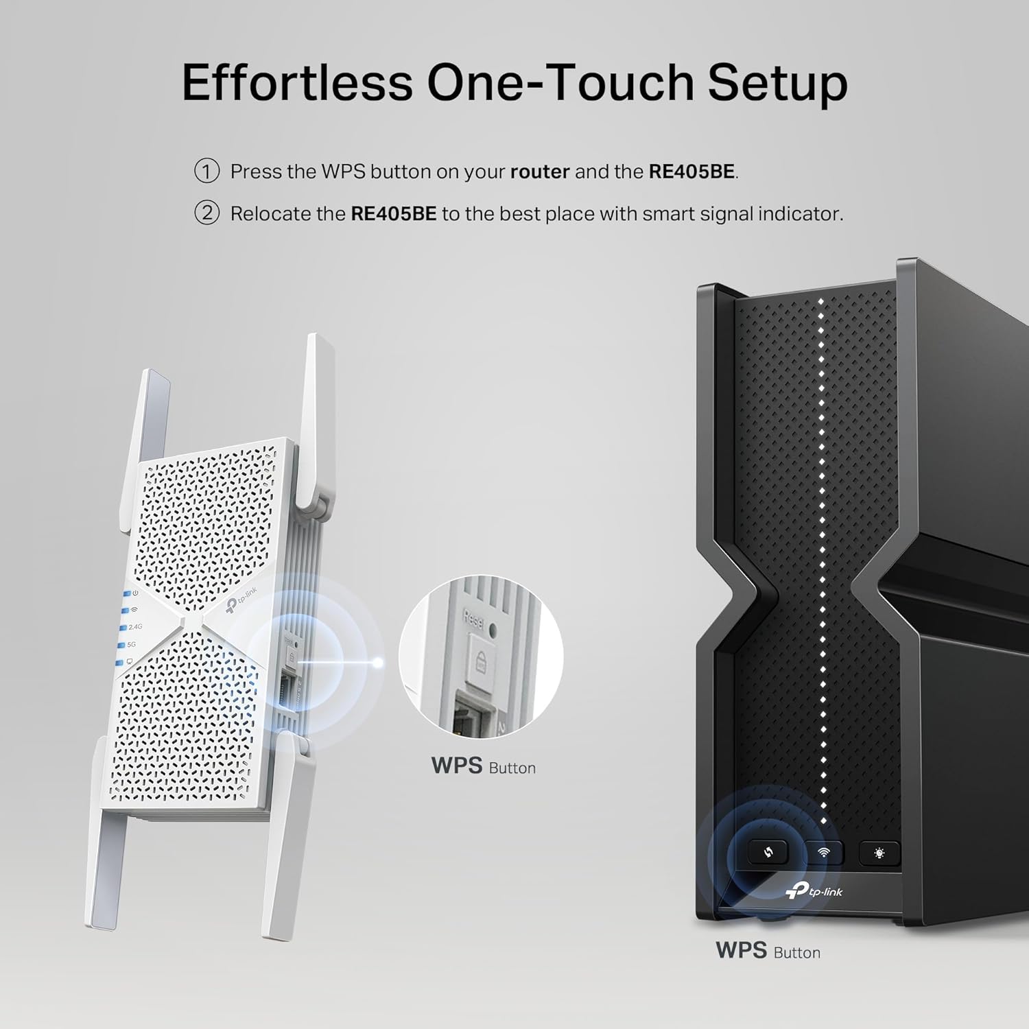 Thumbnail 5 de TP-Link RE405BE BE6500 Wi‑Fi 7 Dual Band Range Extender with 2.5Gbps Port (RE405BE)