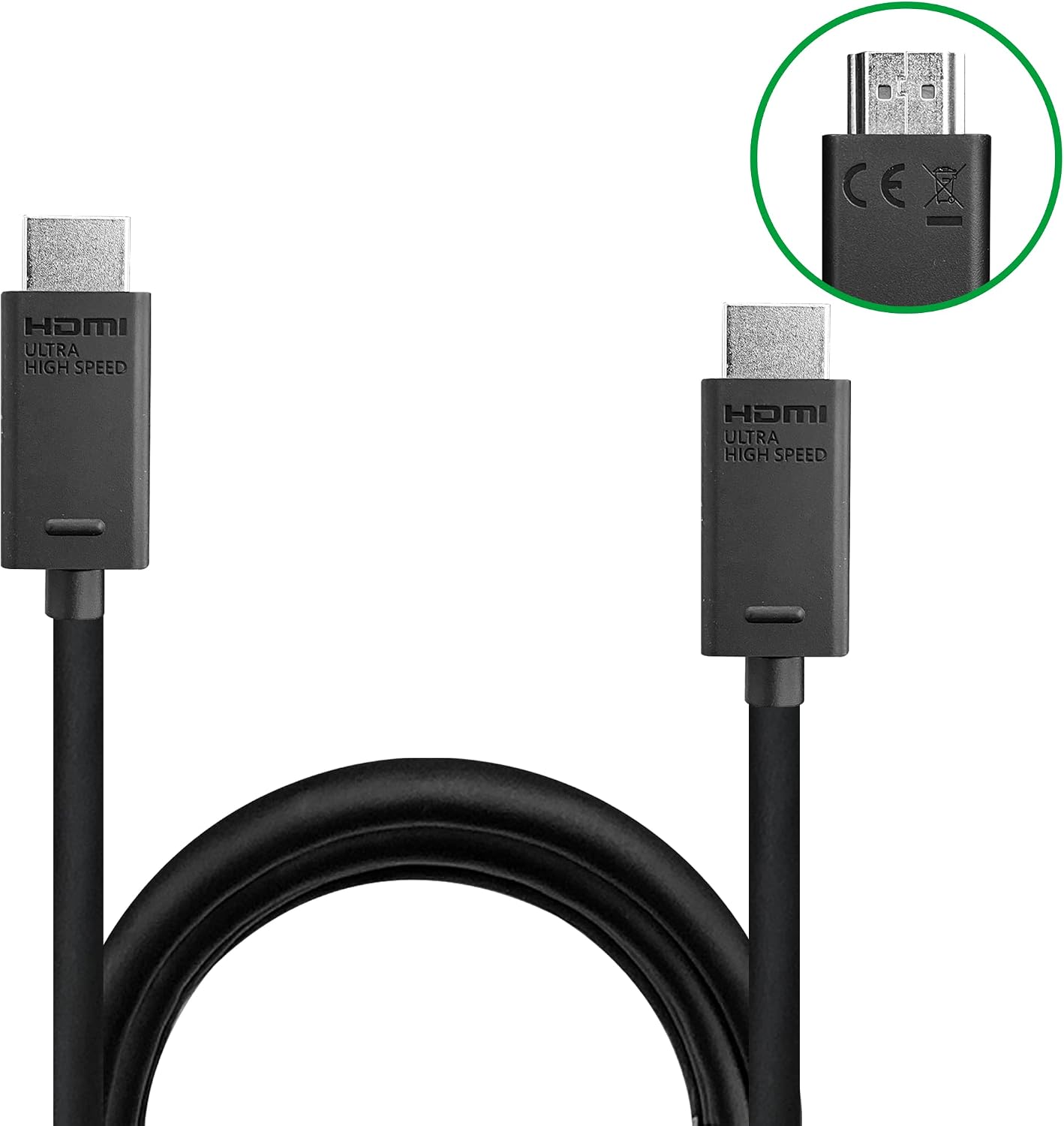 Detalle de Câble HDMI 2.1 LEVELHIKE OEM pour Xbox Series X|S – 4K jusqu’à 120 fps et 8K HDR (1,5 m)