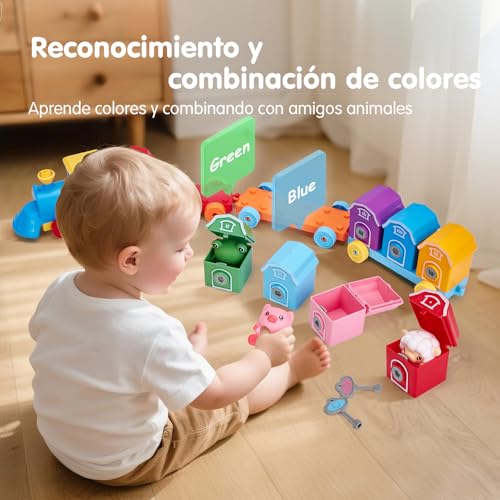 Thumbnail 3 de Hahaland Tren de Juguetes 20 en 1 para Niños 🚆