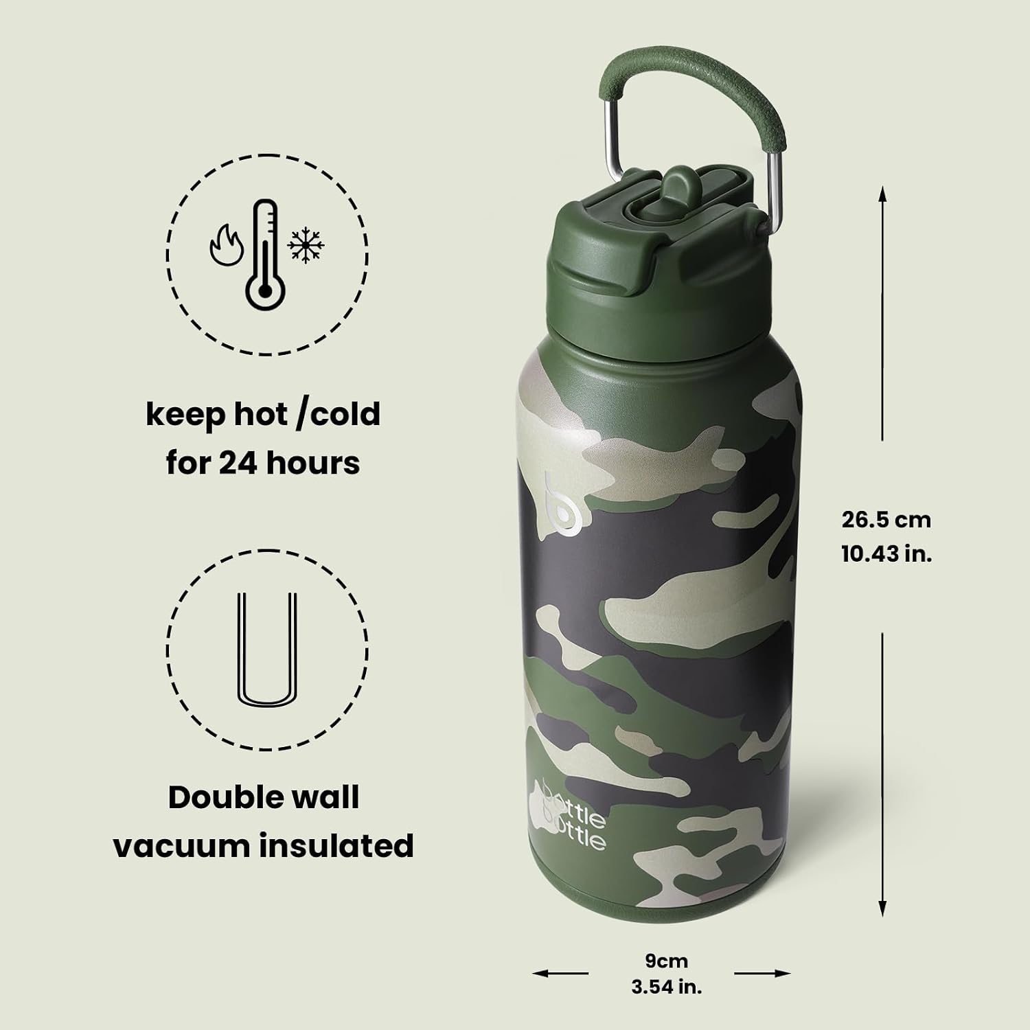 Thumbnail 4 de BOTTLE BOTTLE insulated water bottle 950ml