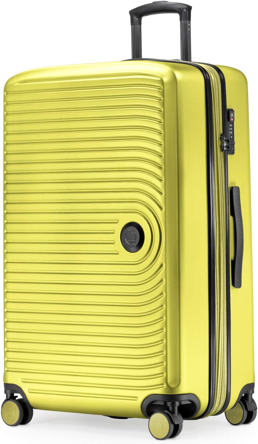 Detalle de Hauptstadtkoffer Mitte – Großer Hartschalenkoffer 77 cm, 130 Liter, TSA, 4 Rollen, 8 cm Erweiterung, Farn