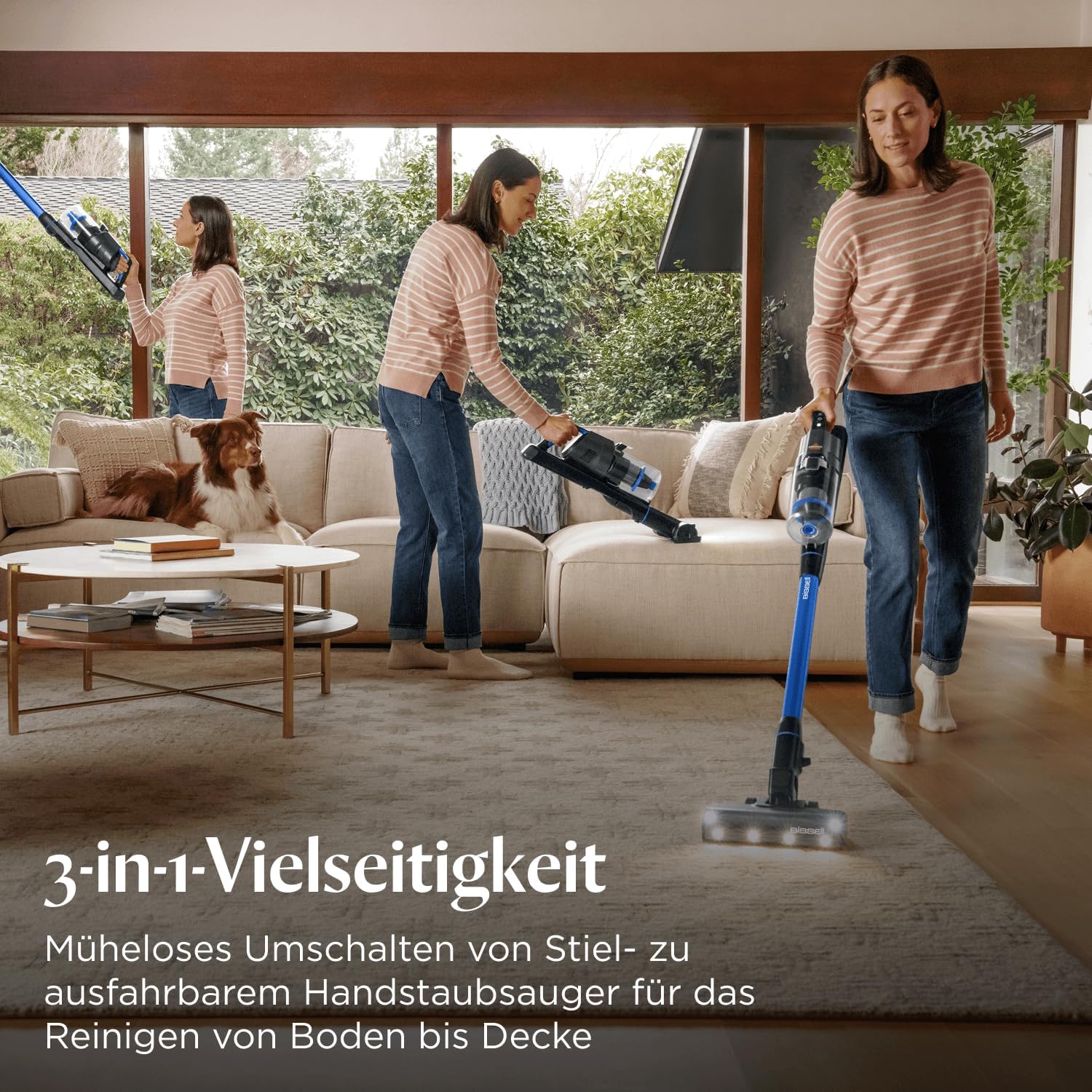 Thumbnail 4 de BISSELL PowerClean FurFinder kabelloser Akku-Staubsauger (200 W, FurFinder-Licht, HEPA-Filter)