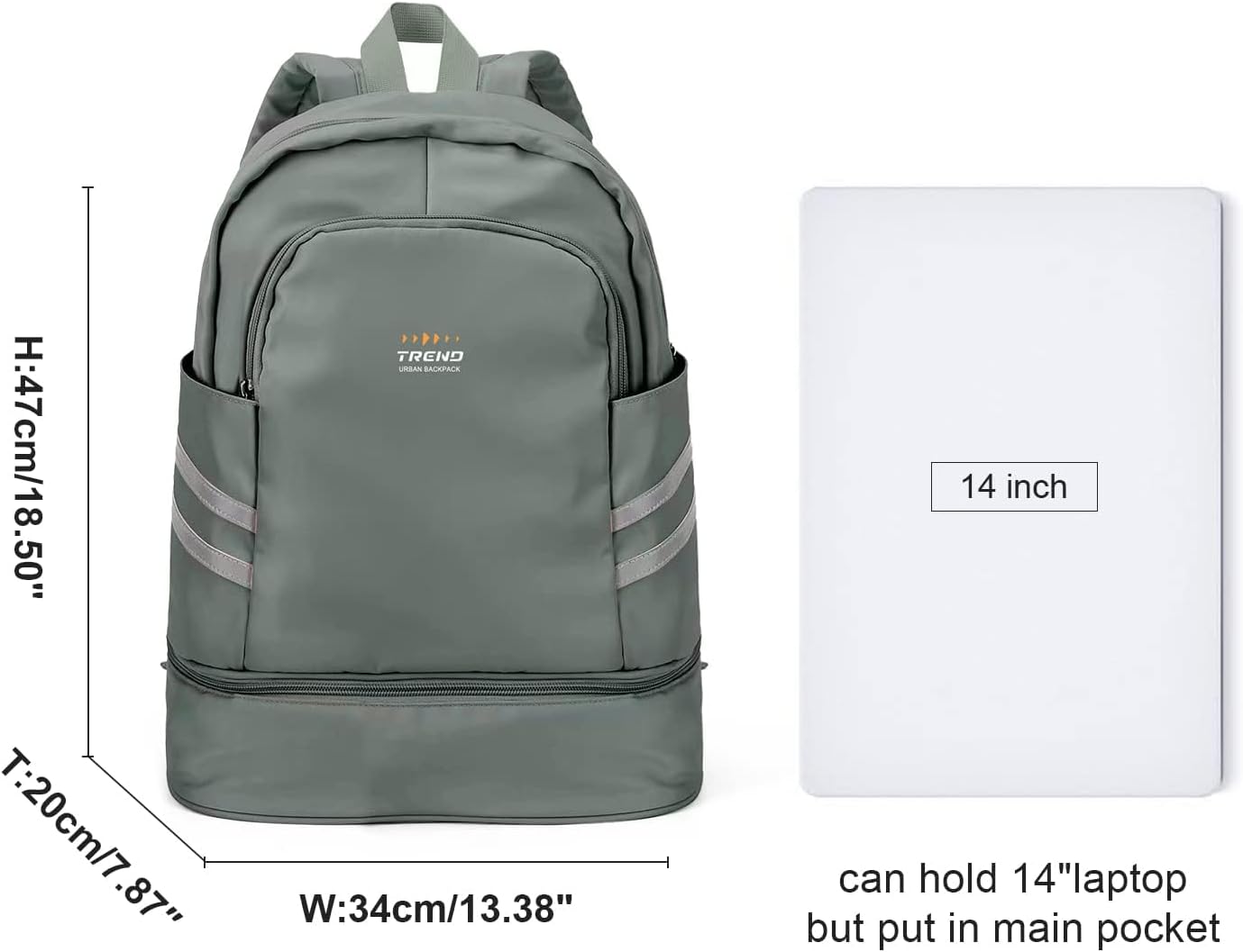 Detalle 2 de Gym Backpack for Women 1.4 lb