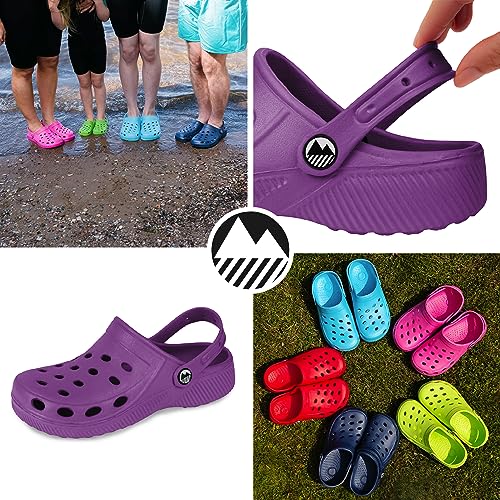 Thumbnail 6 de Lakeland Active Children's Silloth Lightweight Ventilated Clogs - Purple (1 UK)