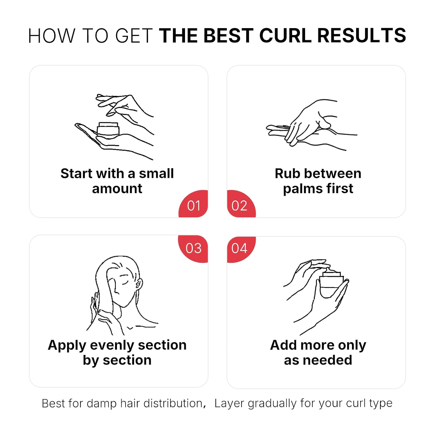 Thumbnail 4 de Karseell Curl Defining Cream for Wavy, Curly, and Coily Hair (500 mL) – Leave-In Styling for Frizz Control & Soft Defined Curls