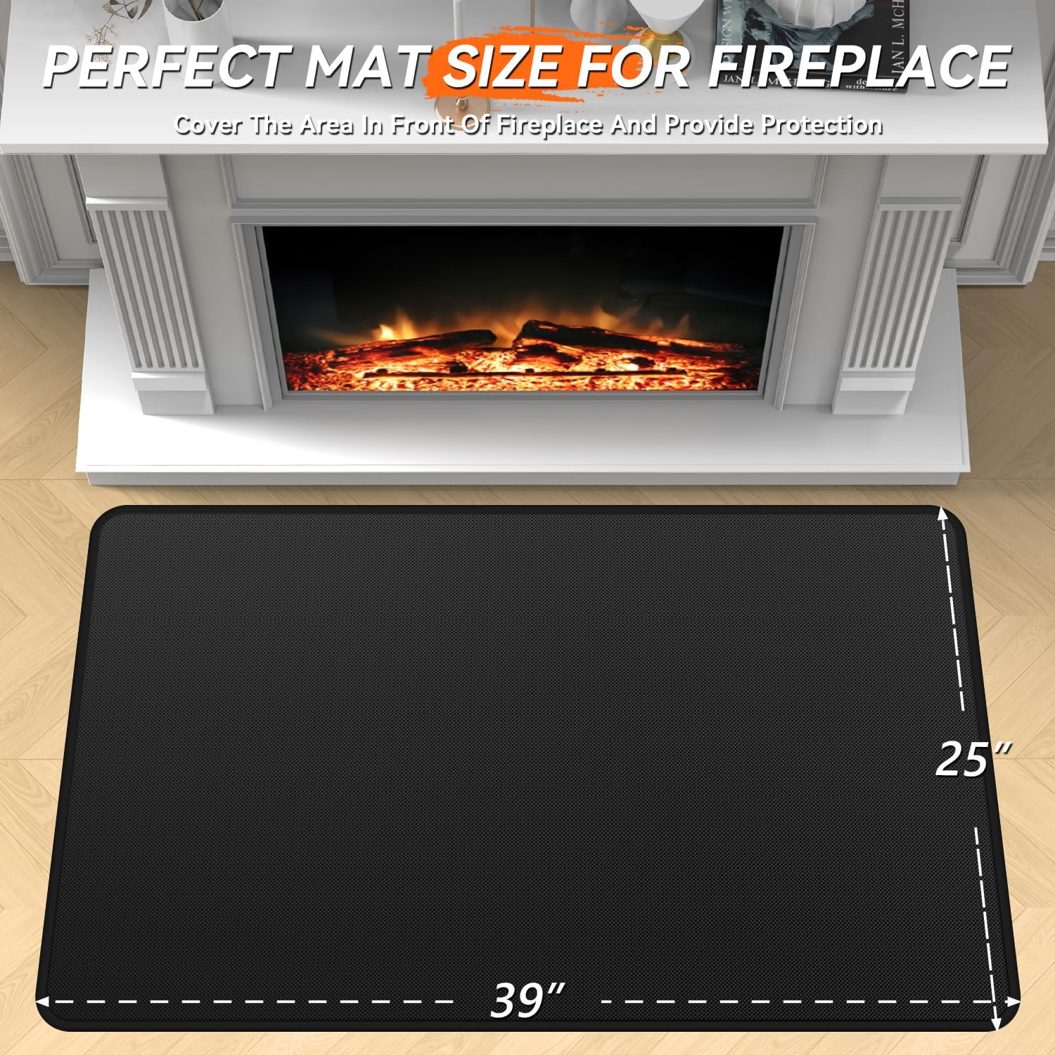 Thumbnail 1 de Rumlick Fireplace Mat 25 x 39 in.