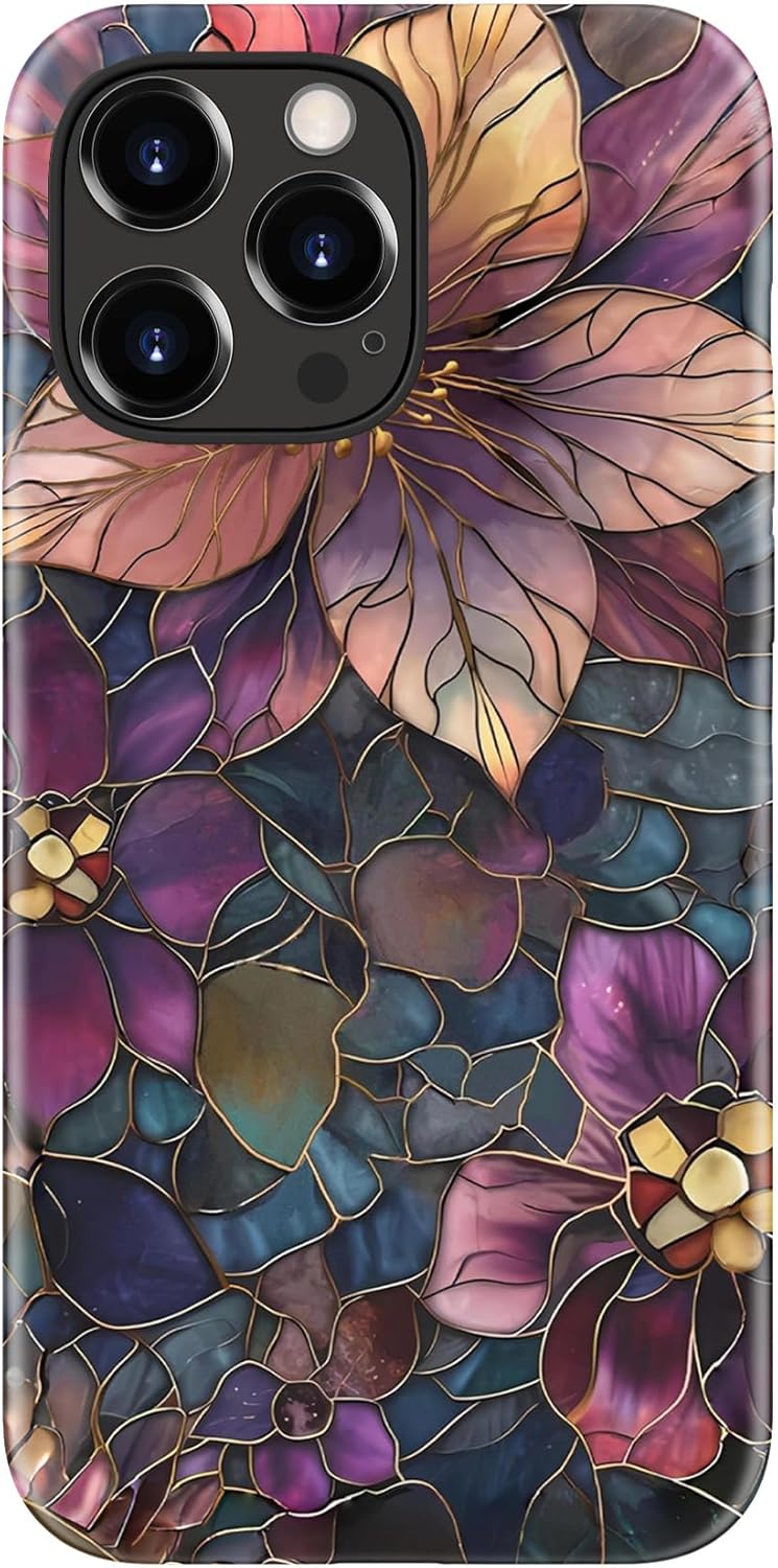 Detalle de DorisMax iPhone 16 Pro Max Case — Cute, Preppy Floral Design with MagSafe