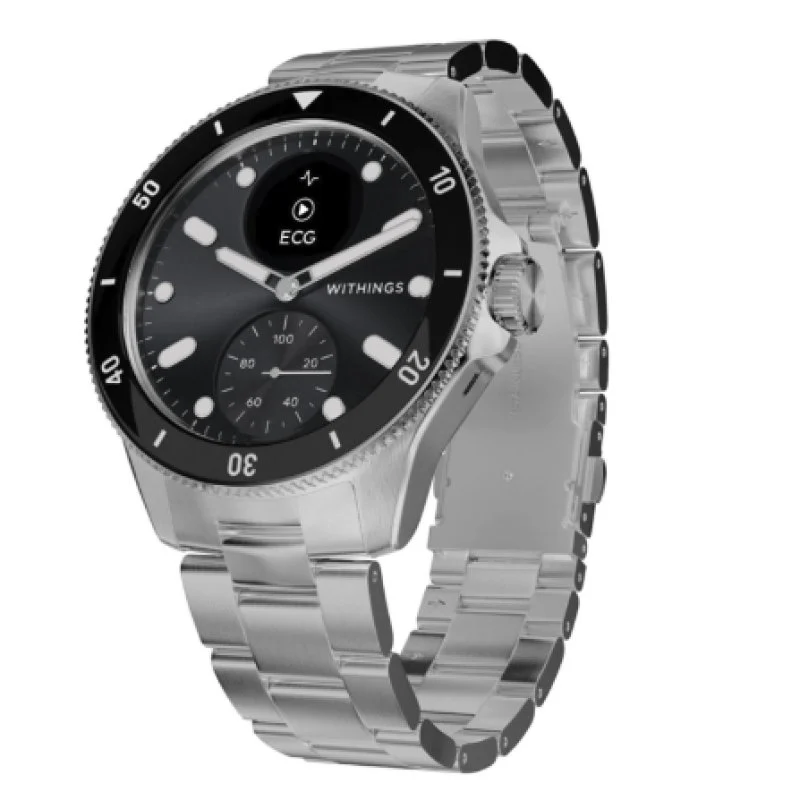 Withings ScanWatch Nova Bluetooth GPS 42mm Negro: pulsómetro, SpO2 y diseño premium