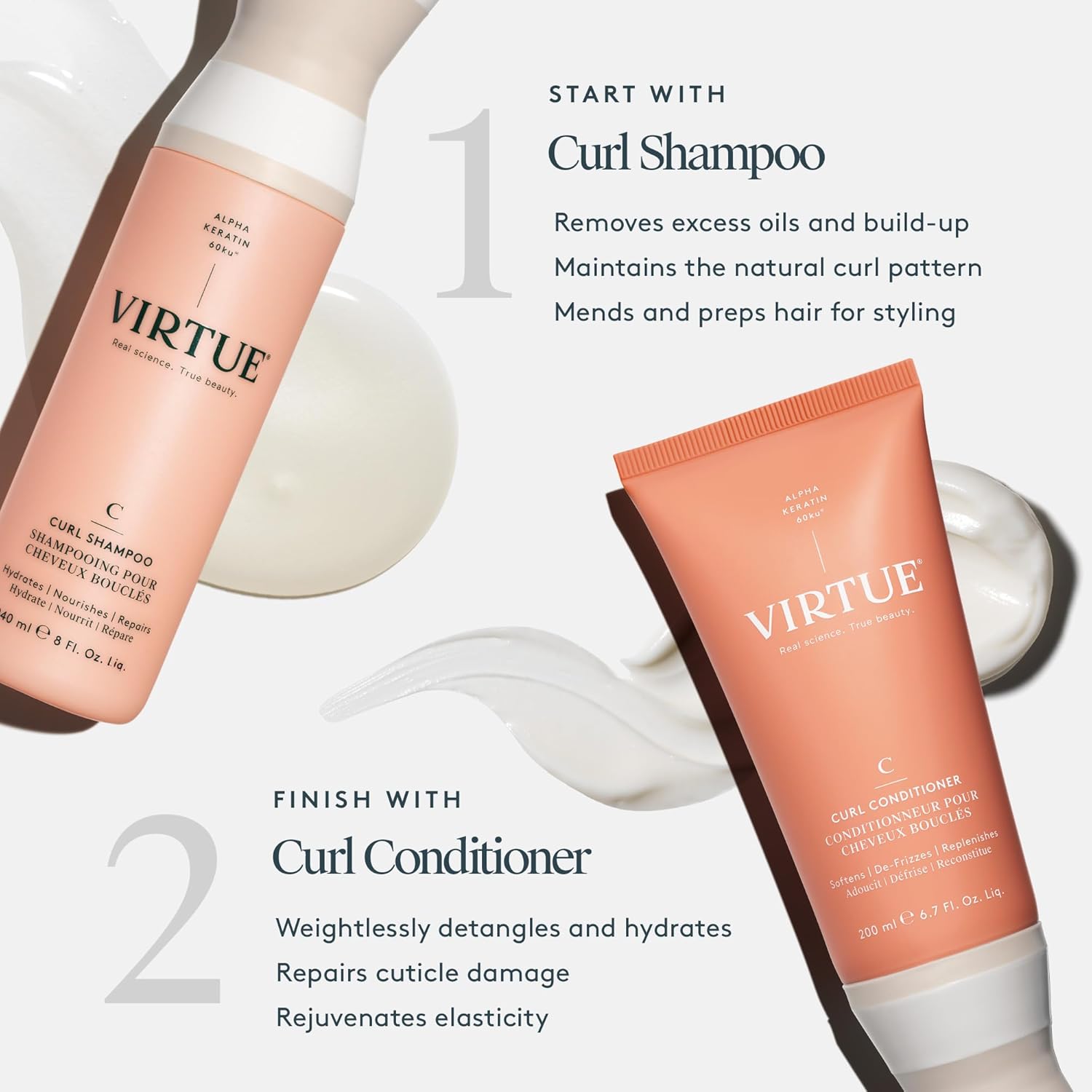 Thumbnail 6 de Virtue Curl Conditioner with Jojoba Oil – Hydrating & Frizz Control (200 ml)