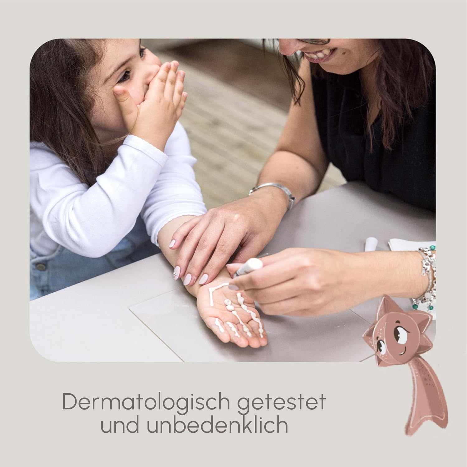 Thumbnail 2 de Tiny Love Familienabdrücke – Individualisierbares Handabdruck-Set Familie (All-in-One, DIY), Holzrahmen