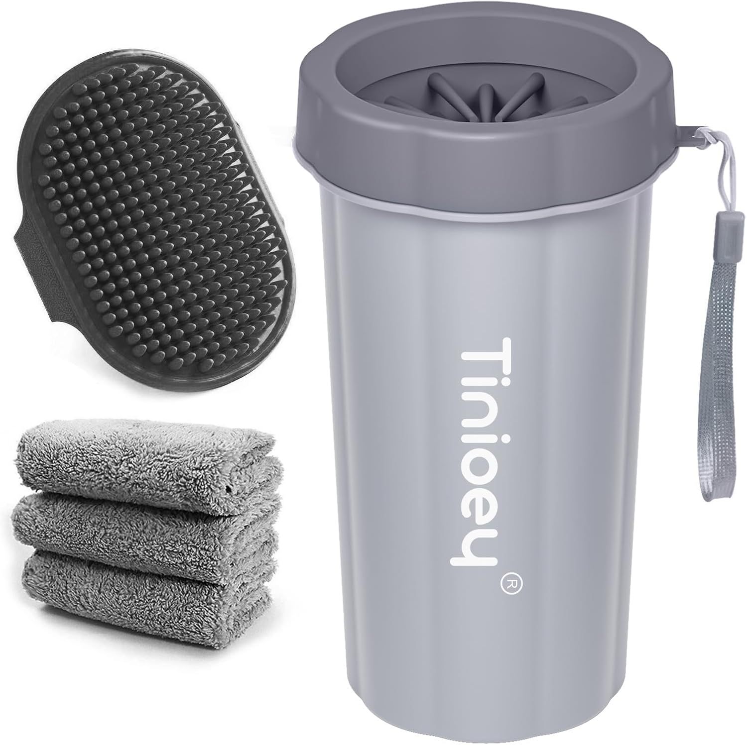 Detalle de Tinioey Dog Paw Cleaner for Large Dogs 8.7in