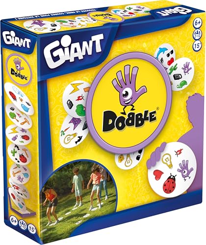 Detalle de Asmodee Dobble Giant : le jeu d’observation en grand format