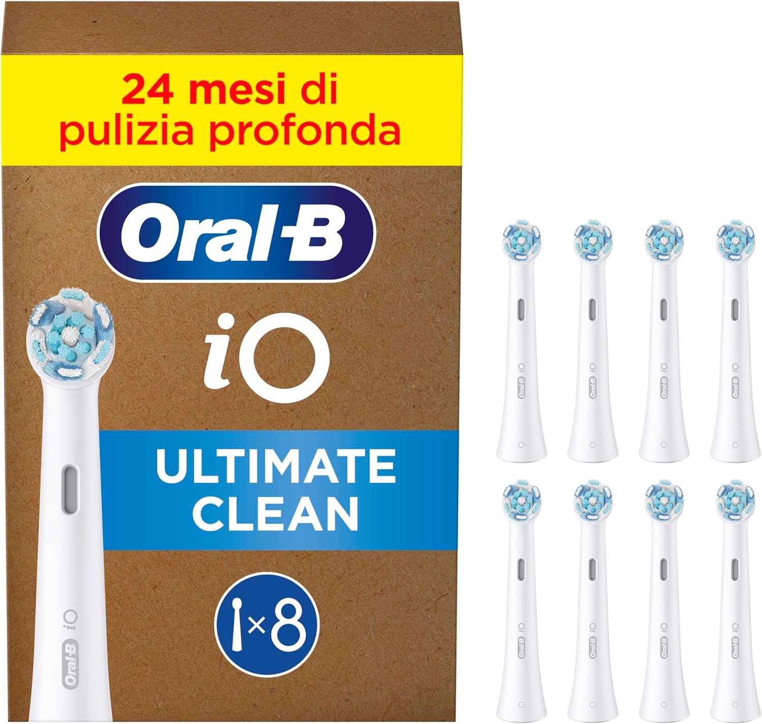 Detalle de Oral-B iO Testine Ultimate Clean 8 pezzi